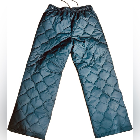 Nike NWT SZ XS/M/L black OR green Water Repel pants w/synthetic fill, insulated - Picture 3 of 8